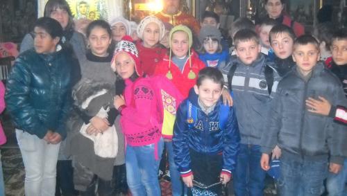 Copiii din Parohia Cordun