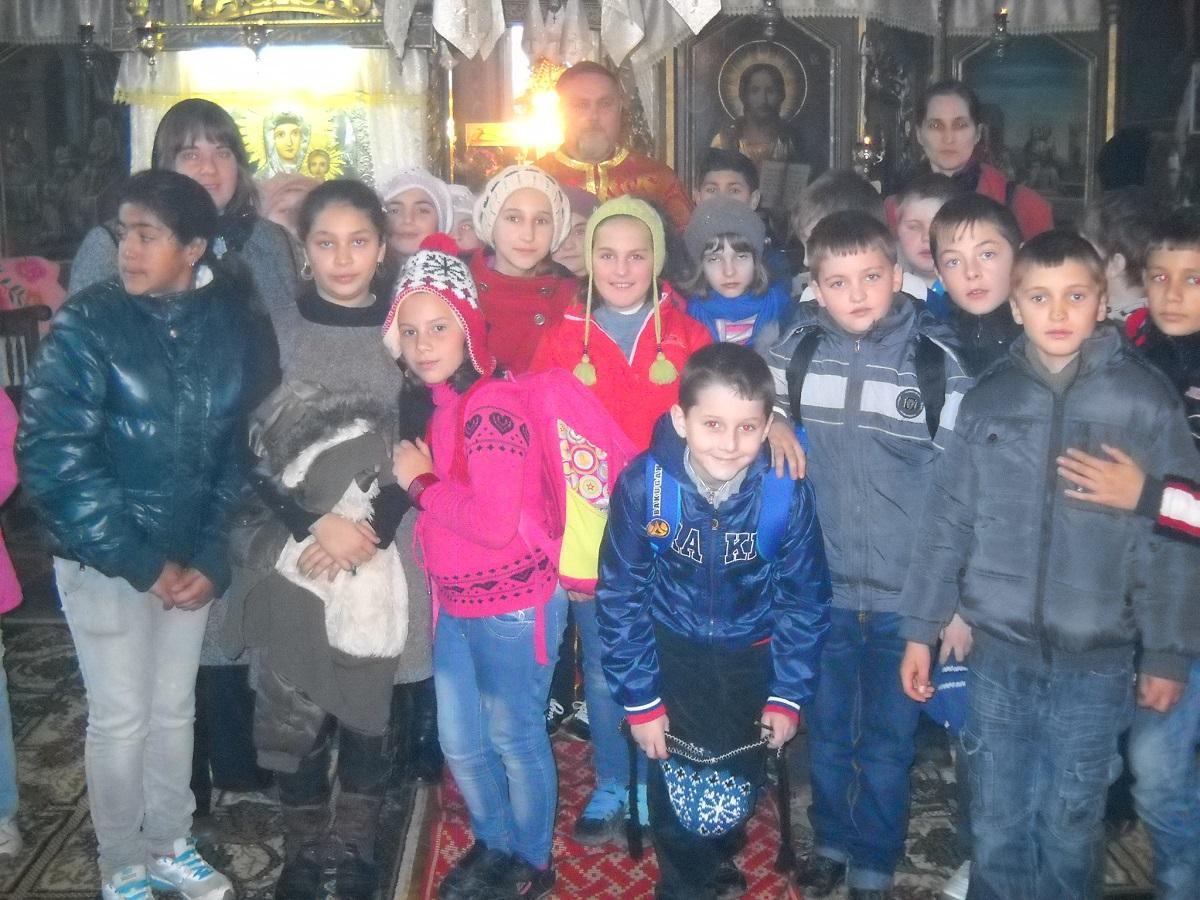 Copiii din Parohia Cordun